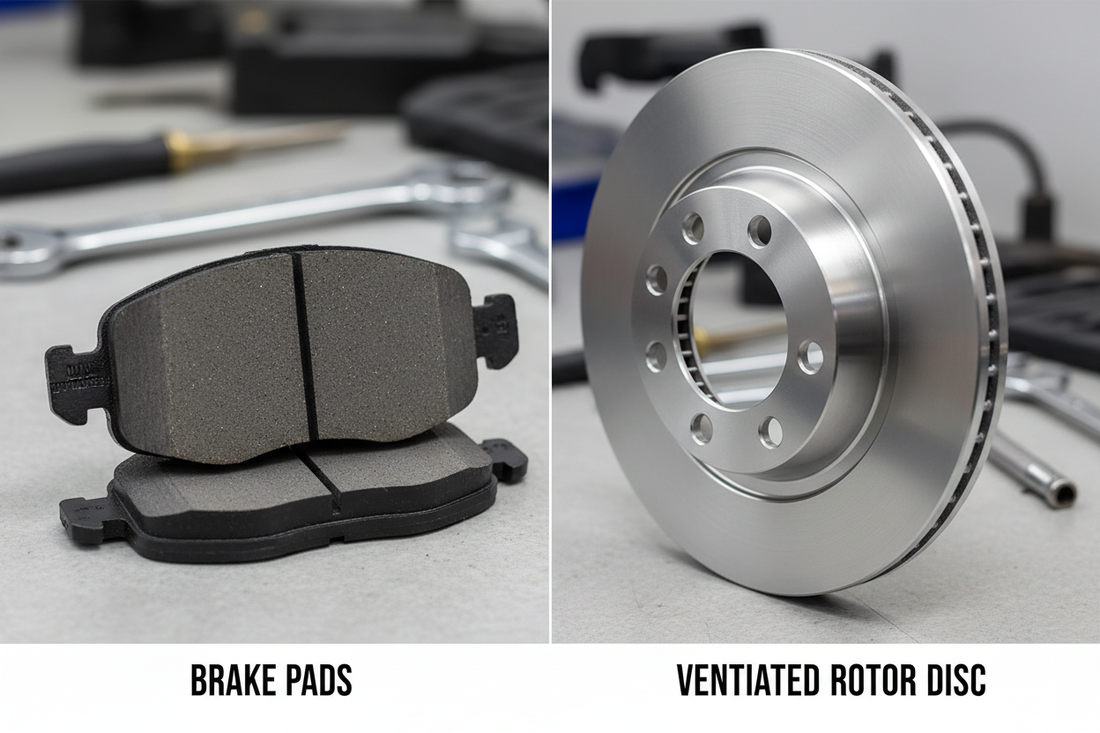 Brake Pads vs Brake Rotors: What’s the Difference and When to Replace Them