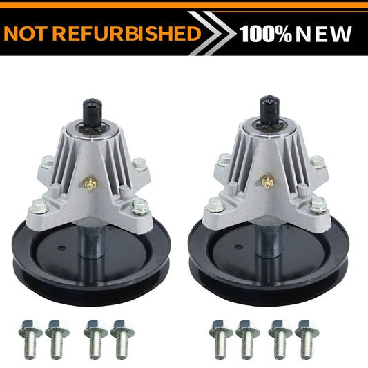 2 x Spindle For 42 Mower Deck Troy-Bilt Bronco Cub Cadet 1040 Craftsman LT2000