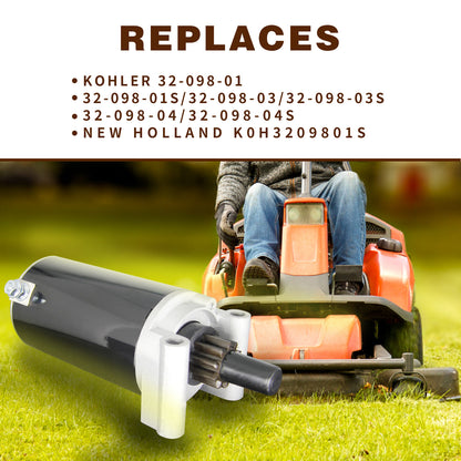 Starter for Kohler Courage Twin Engine SV710 SV715 SV720 SV725 / 12V 10 Tooth