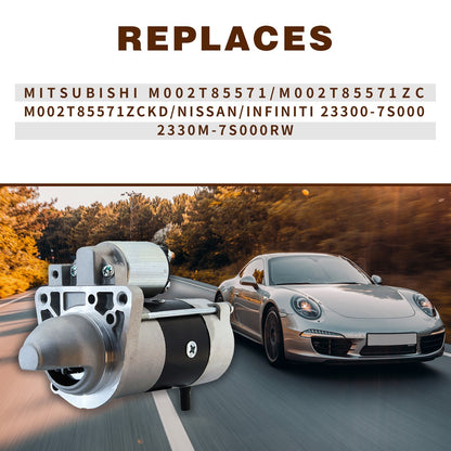 Starter for Nissan Titan Pathfinder Sport Utility Infiniti QX56 2005-2009 2010