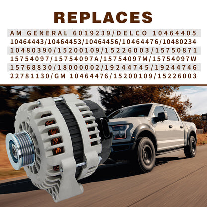New Alternator for Express GMC Chevy Silverado Sierra 1500 4.3 4.8L 5.3L 145A 8292N