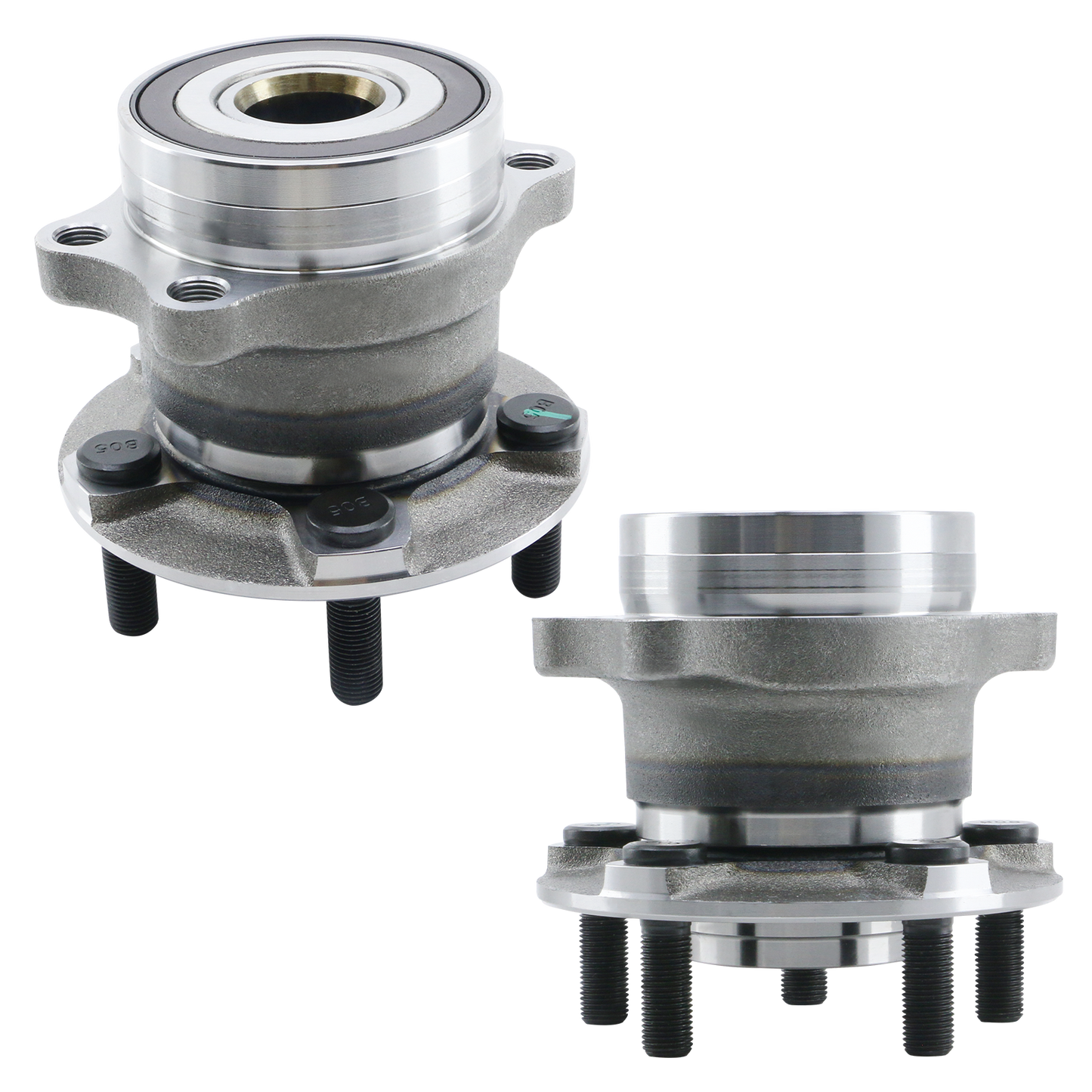 Pair Rear Wheel Bearing and Hub Assembly for Subaru Forester Impreza Crosstrek